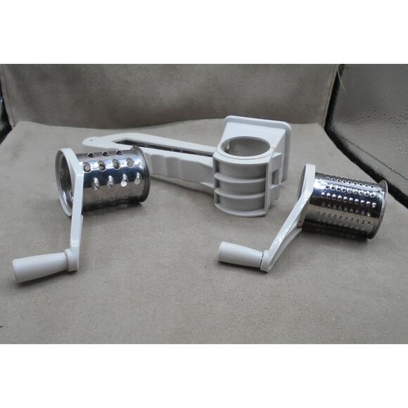 Cooking Club of America Roatry Cheese Grater Shredder 2 Blades Only - Picture 7 of 8